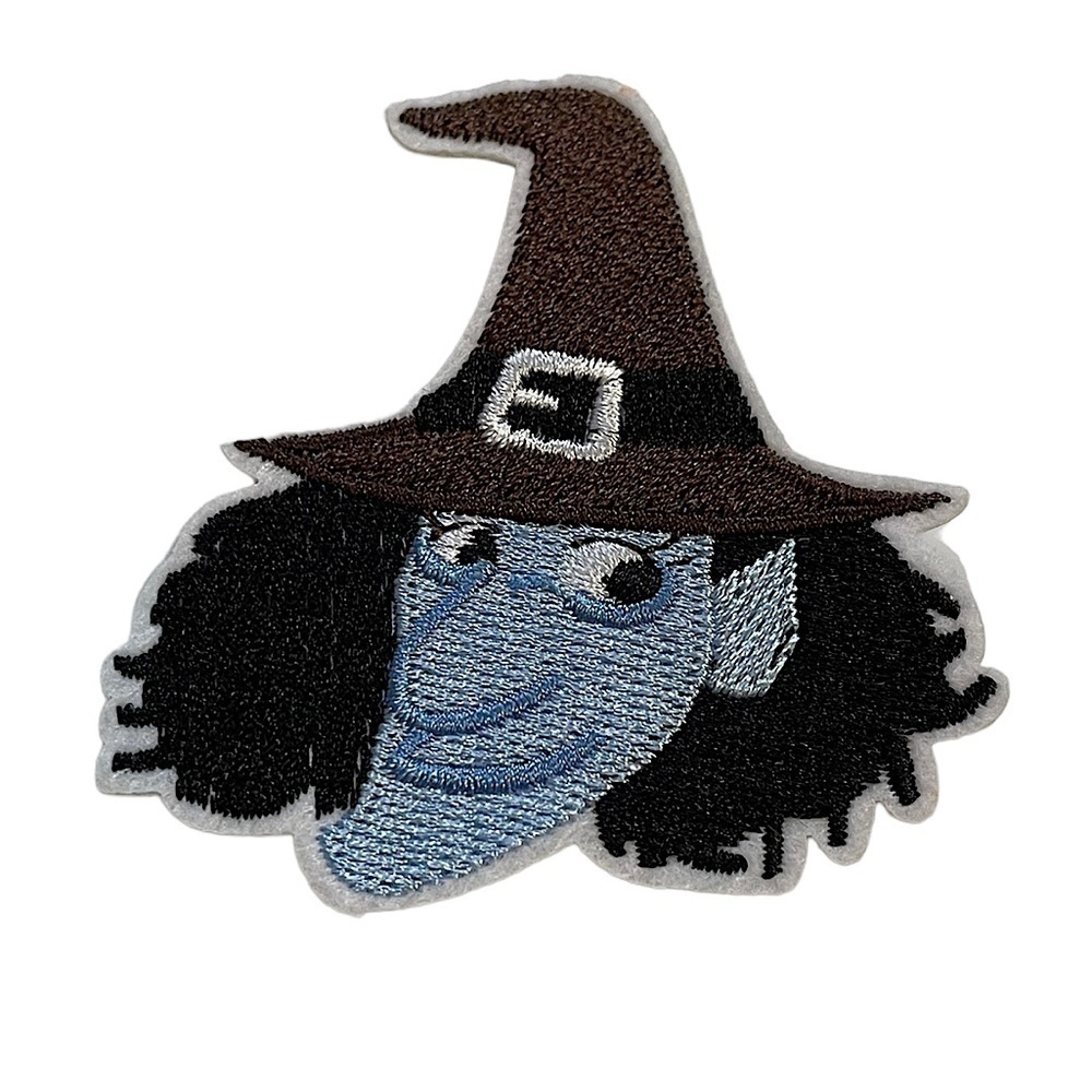 Witch iron on patch